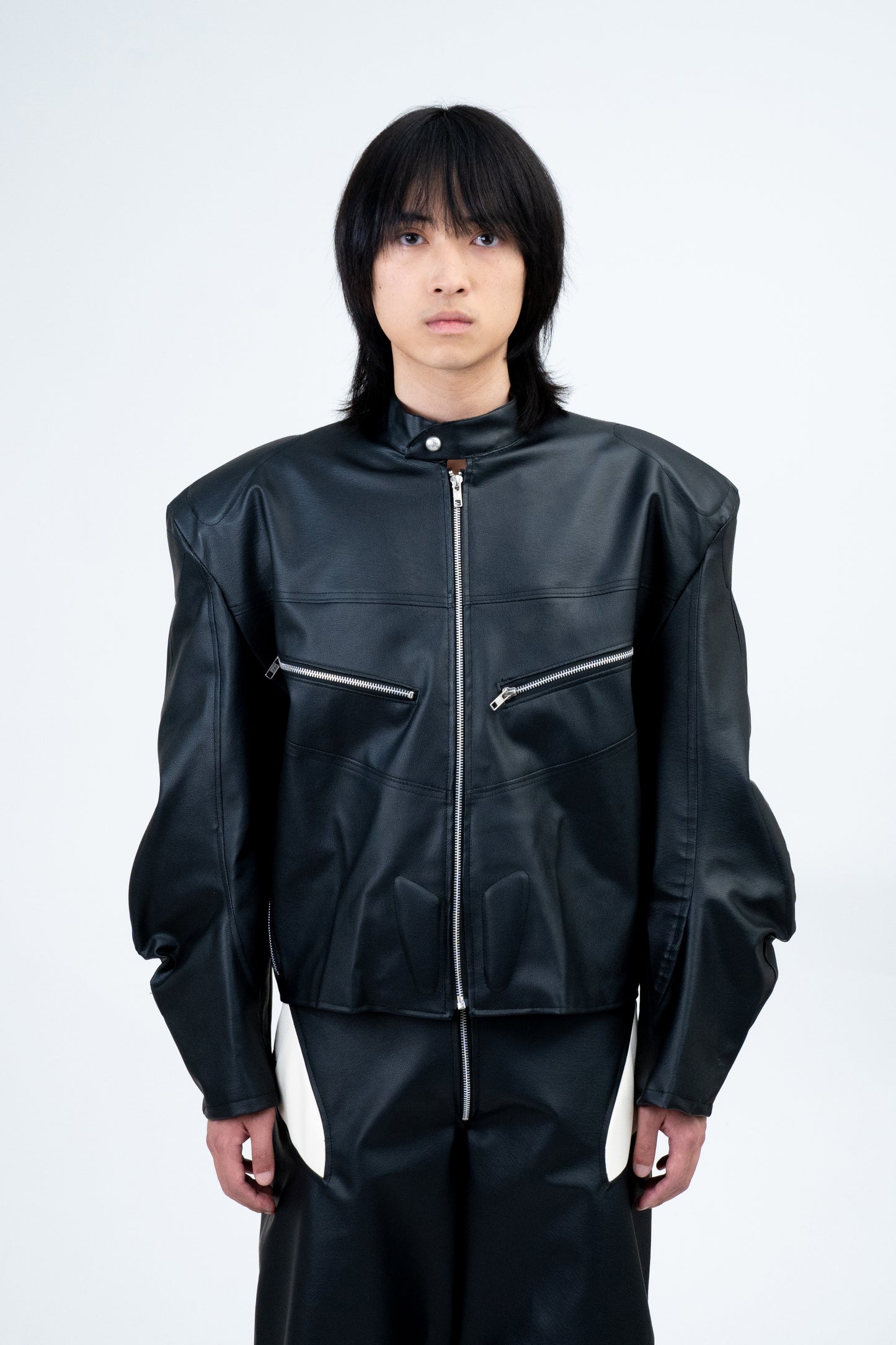ETCID PADDING MOTO JACKET