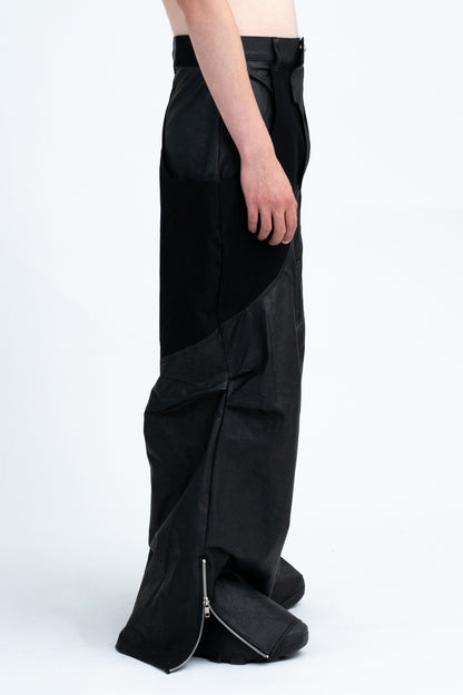 RHITTA WAXED PARACHUTE PANTS