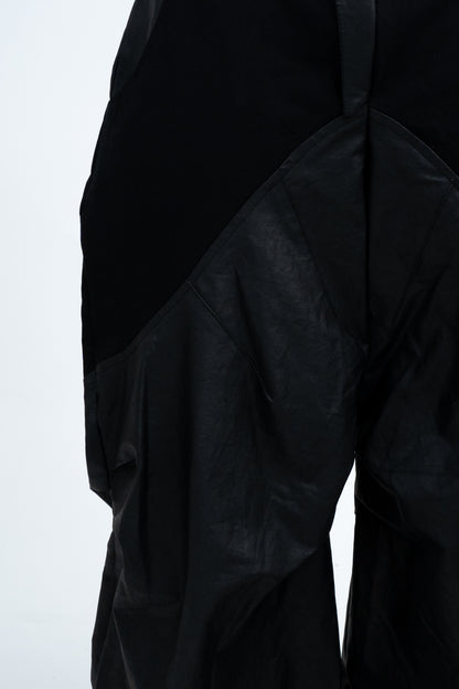 RHITTA WAXED PARACHUTE PANTS