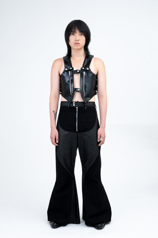 RHITTA LEATHER VEST
