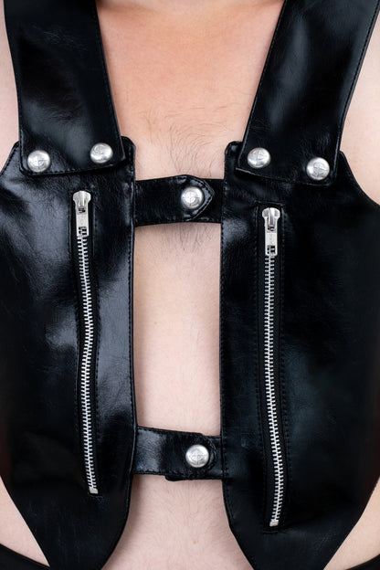 RHITTA LEATHER VEST