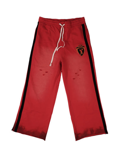 Faded Ruined Crimson Sweat Pants